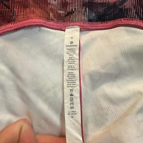 LULULEMON Pace Short HR 10" Women's Shorts Size 6 Like New - Picture 5 of 9